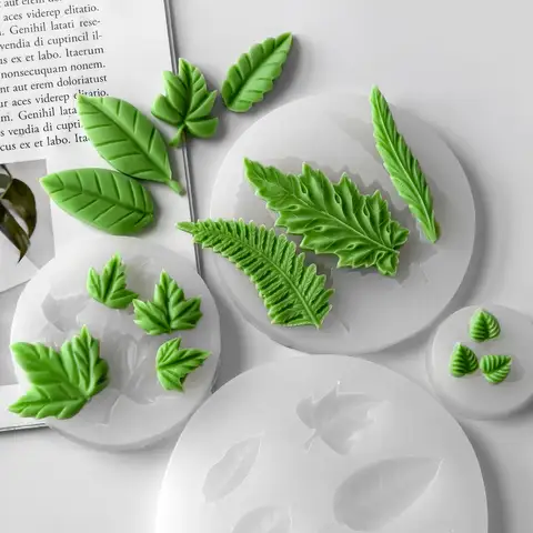 DIY Leaf Silicone Mold Leaves Maple Leaf Mold Handmade Soap Epoxy Resin Decoration Mould