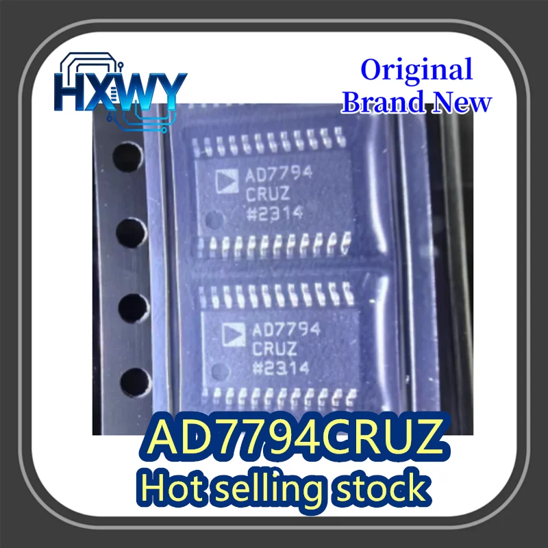 

(1/5 piece) AD7794CRUZ-REEL AD7794CRUZ TSSOP-24 package Analog-to-digital converter Brand new original