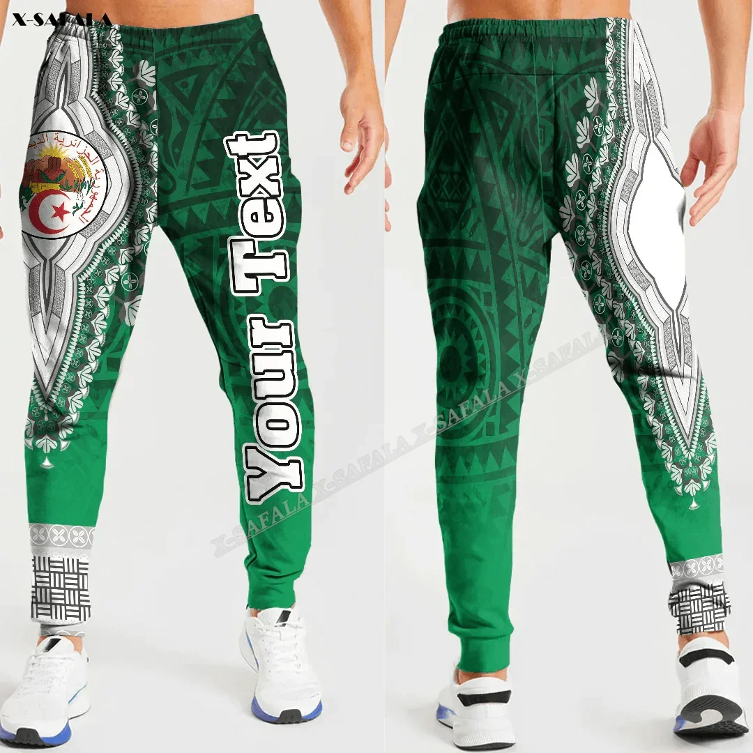 

Algeria Zimbabwe Flag Black Vintage African Dashiki Africa Eritrea 3D Print Trousers Men Adult Sweatpants Joggers Sports Pants