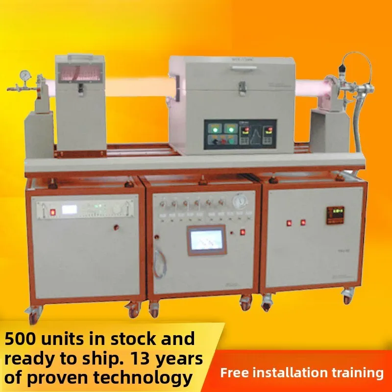 

Оборудование для отложения плазменных паров с нагревом PECVD Трубчатая печь CVD Трубчатая печь для спекания