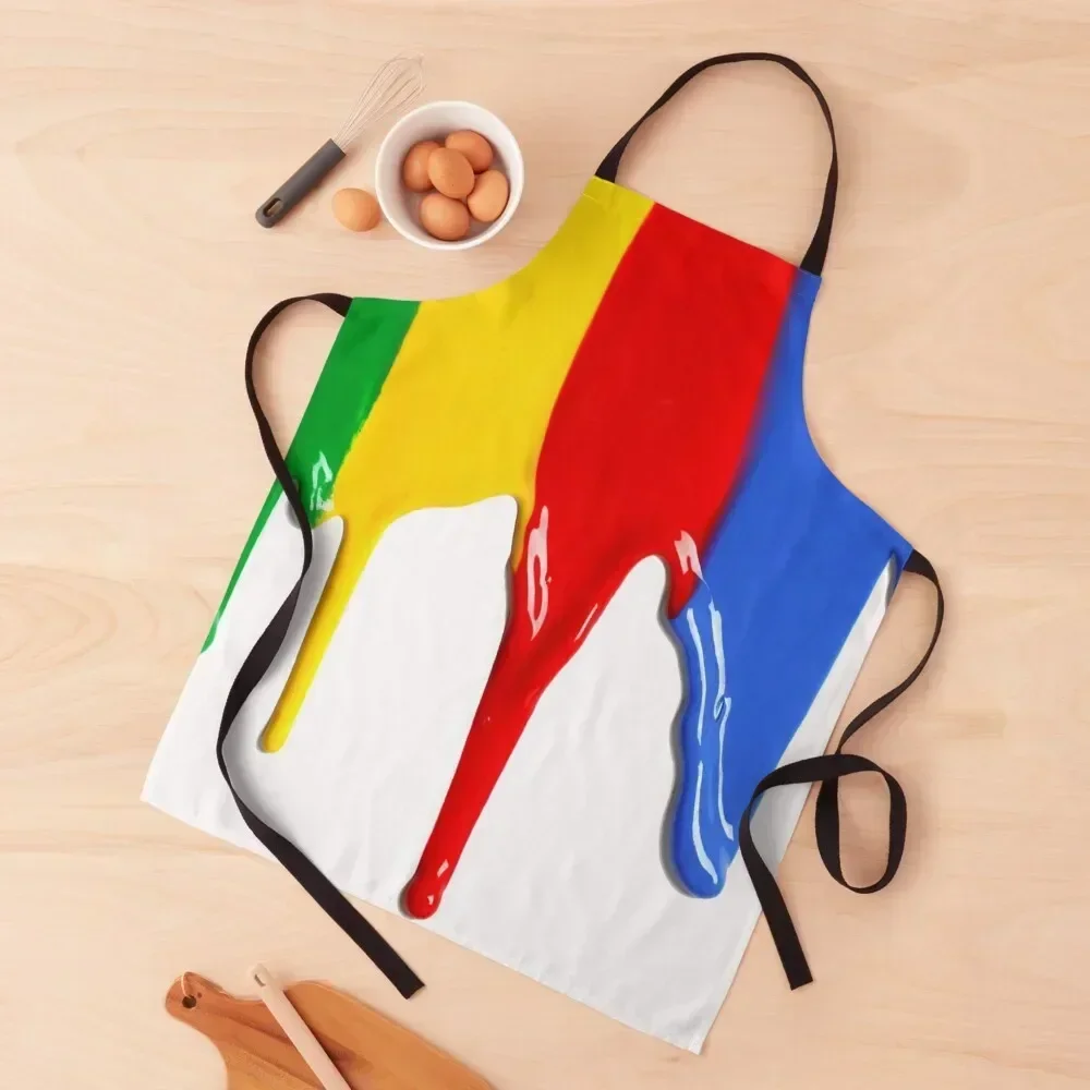 

Paint Apron Kitchen Tools Art For Man Haircut chef costume Apron