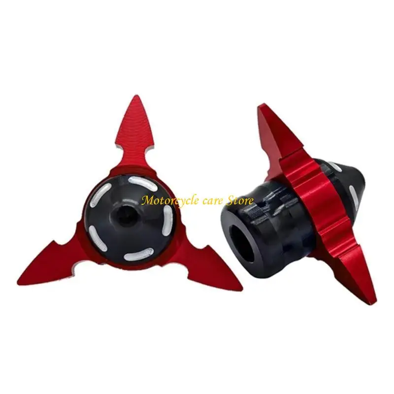 U75F Motorcycle Front Fork Anti Crash Decorative Cups with Easy Install  Fork Protector Cups Pair for Commuters & Enthusiasts
