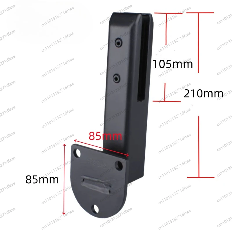 

Good 201 Stainless Steel Side-mounted Glass Fixing Clip Handrail Column Balcony Frameless Glass Clip Without Openings
