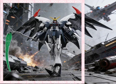 

Gundam Hell Deathscythe 1/144 HG Action Figure Assembly Model Kit Movable Anime Mecha Collectible Desk Display Toy for Kid Gift