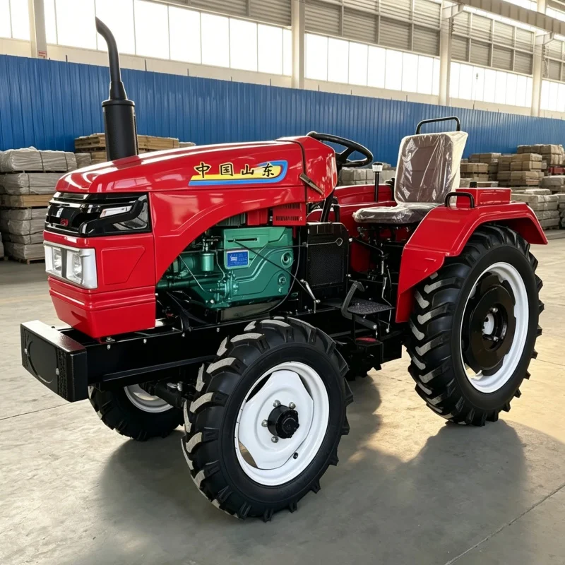 Customized Rotary Tiller, Labor-saving Operation for All Scenarios, Four-wheel Agricultural Equipment for Farmland Cultivation