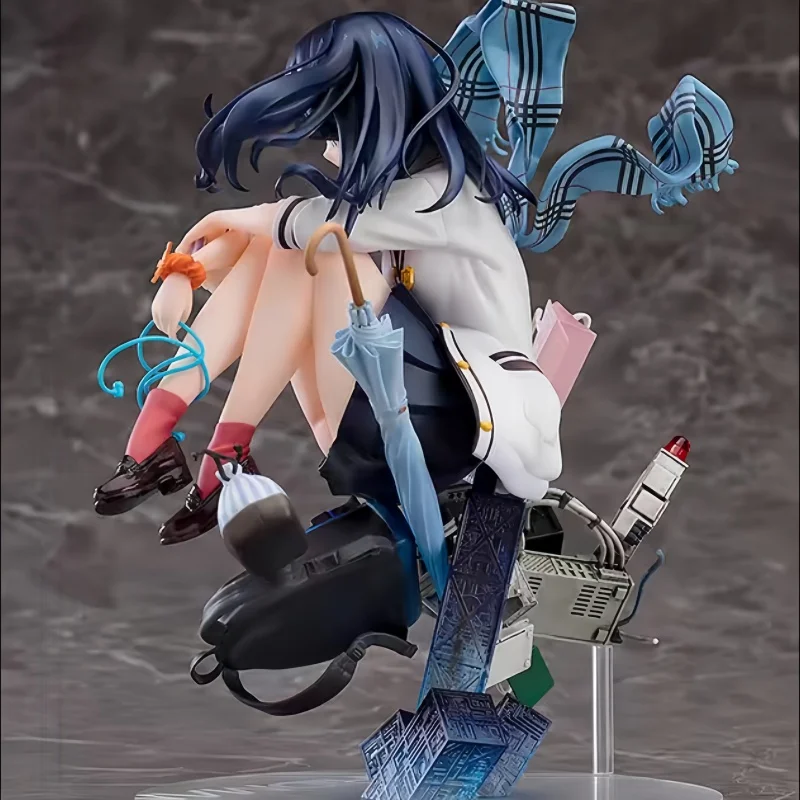 Gridman Anime Figur 18 cm Takarada Rikka PVC Gk Statue Sammeln Modell Puppe für Raum Dekoration Und Schreibtisch Geschenk Spielzeug