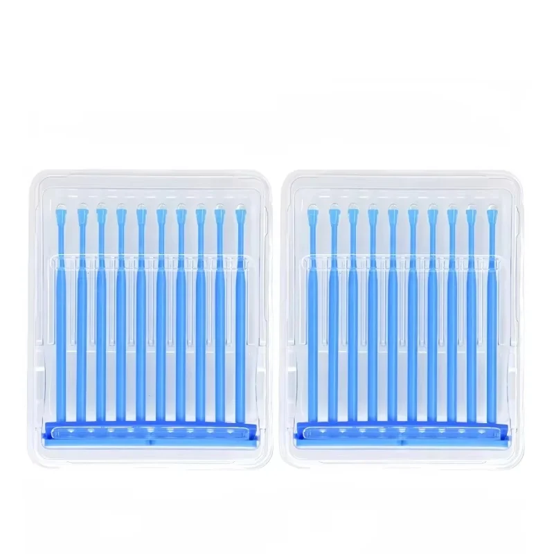 JUMTOP 10Pcs/Box Dental Applicator Sticks Adhesive Tip for Tooth Crown Porcelain Veneer Brush