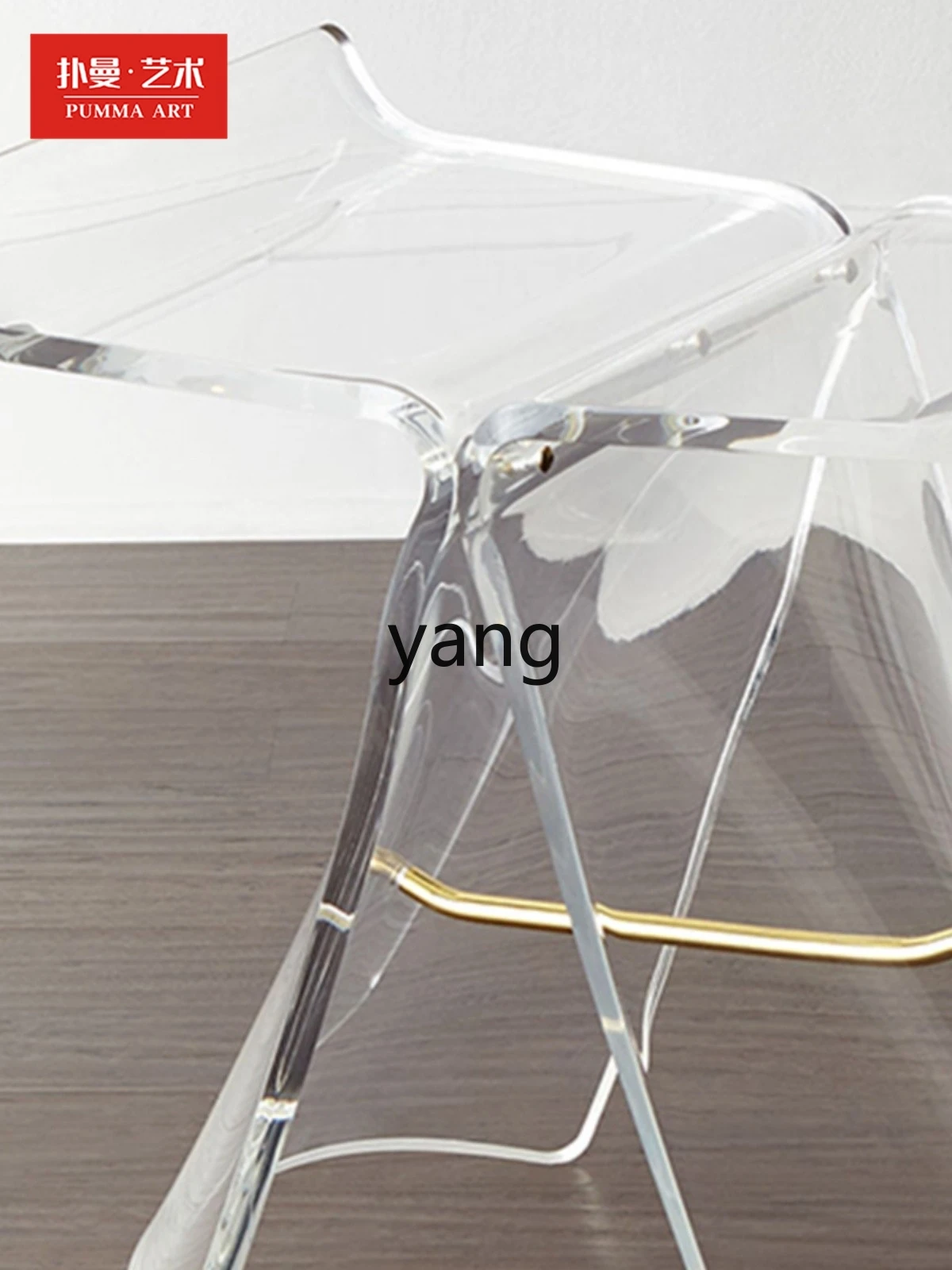 CX modern designer creative home living room personality simple acrylic transparent crystal corner table image 5