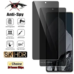 Anti Spy Tempered Glass For Google Pixel 6 7 8 Pro 5 7a 4 XL 5a 4a 4G Privacy Screen protector Google Pixel 6a 4 5a 5G Glass