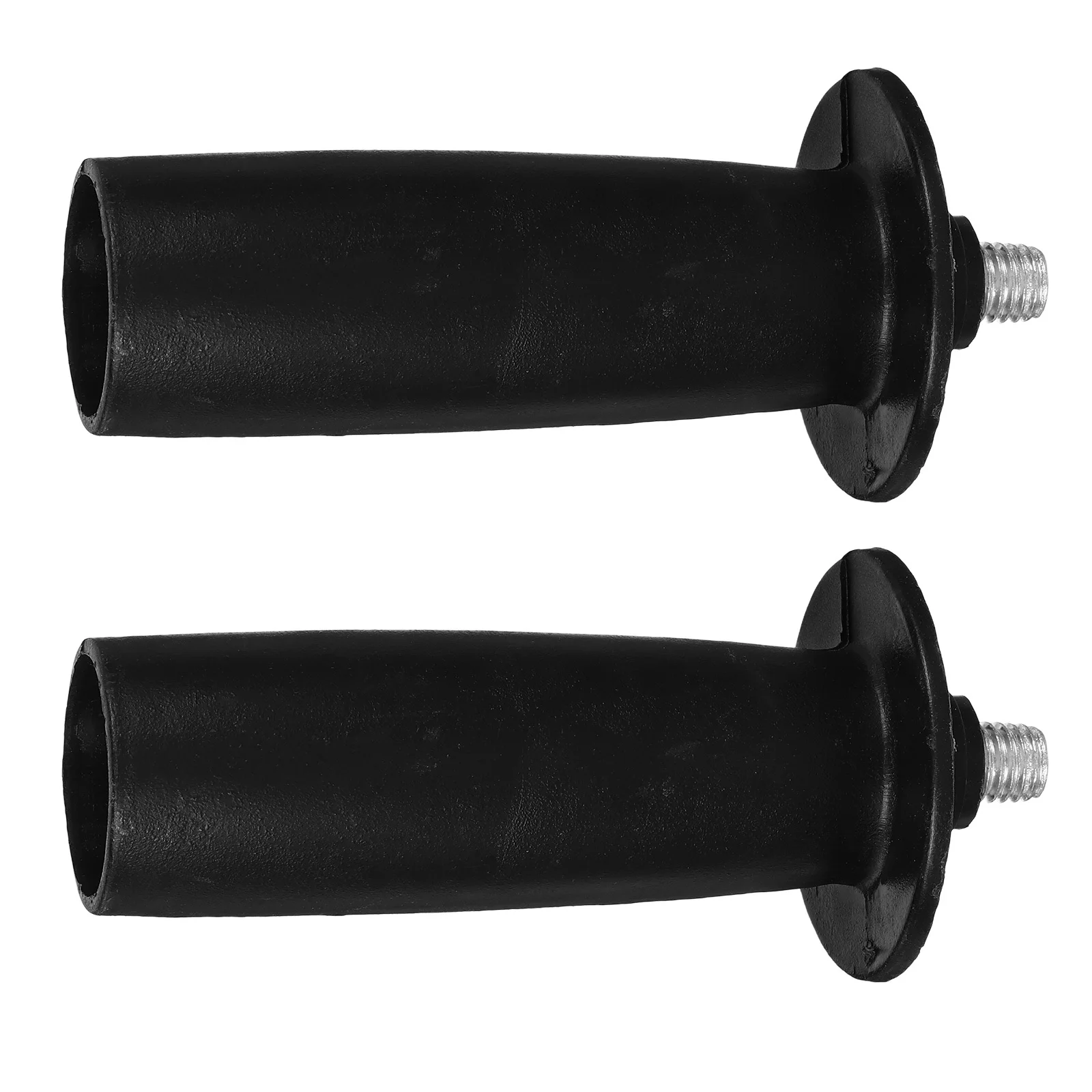 

2pcs Black Hard Plastic Angle Non-Slip Replacement Side Handle For Polishing Machine Power Tools Threaded Auxiliary Grip
