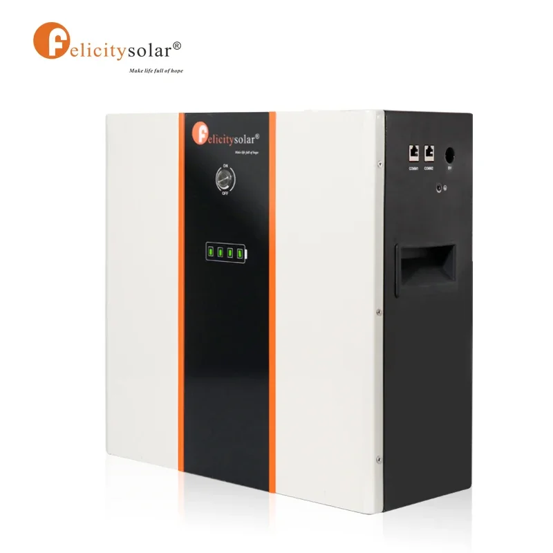 Felicity Solar Batterij 5KWH 10KWH LifePO4 Lithiumbatterij 24V 48V Zonne-energie 200Ah Power Wall Lifepo4 Pack