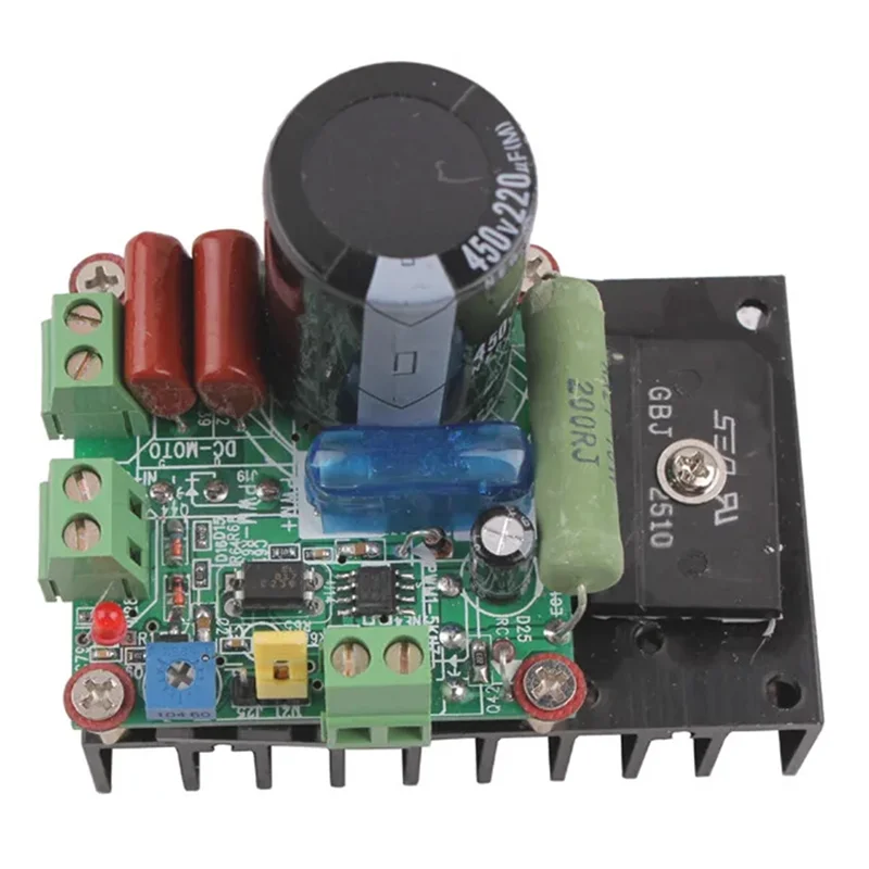 PHILE-DC Motor Speed Regulator MACH3 Spindle Speed Controller For 12V 24V 48V 110V 300W No External Leads