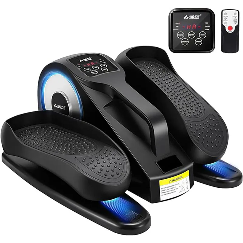 

High Quality Mini Stepper Electric Cross Trainer Bike for Home Use under Desk Elliptical Exercise Bike with Remote Control