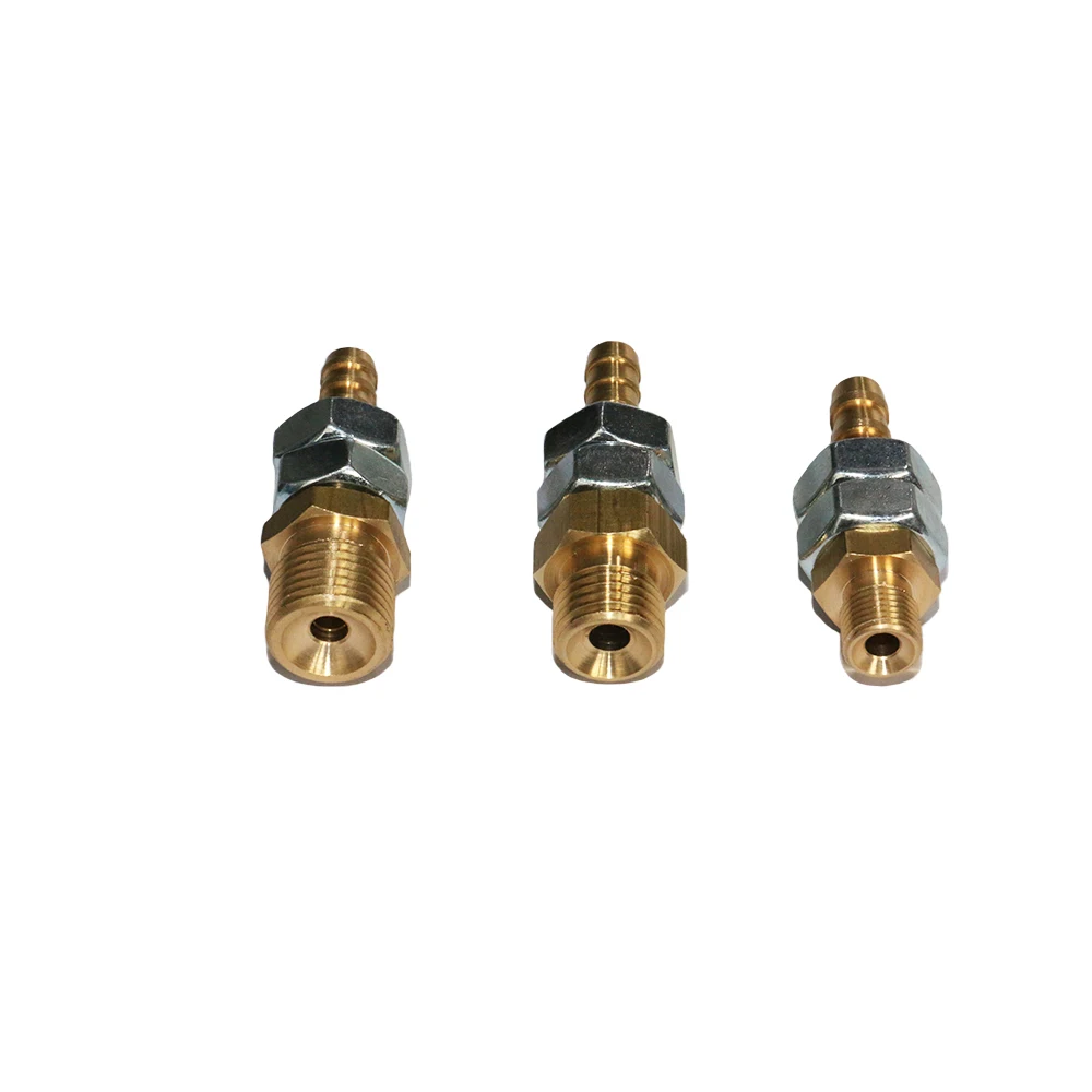 M10 M14 M16 Gas Nipple Φ8mm Weld Connector For Welding Machine