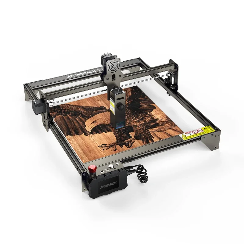 S10 X7 Pro 50W laser Engraver Wood Plastic Acrylic Leather Mirror Stainless Steel Dual Laser Cutter Engraving Machine