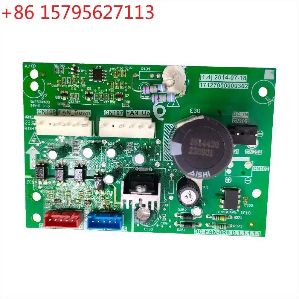 new for Midea air conditioner small multi fan drive power board DC-FAN-8R0.D.1.1.1.1-1 computer board 17127000000362