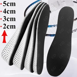 EiD Invisible Height Increase Insoles EVA Memory Foam Heel Lift Shoes Sole Pad Breathable for Men Women Feet Care Insole Cushion