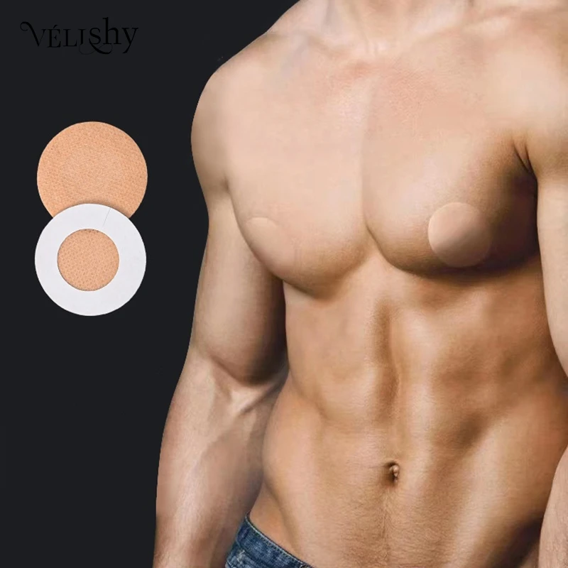 

10 Pairs Men Nipple Cover Adhesive Chest Paste Women Invisible Lift Underwear Running Anti Friction Disposable Nipples Stickers