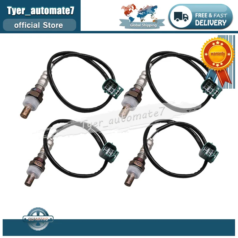 Sensor de oxígeno con sonda Lambda para coche, accesorio de medición de O2 para NISSAN Murano 234-4301 234-4296 226A1-AR210 22690-8J001, 3.5L V6, 2003