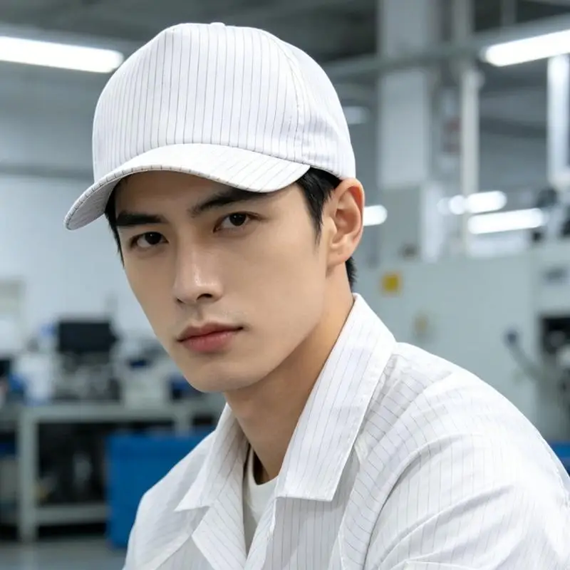 Baseball Cap Front Shade Duty Cap with Breathable Mesh for Clean Areas Daily 