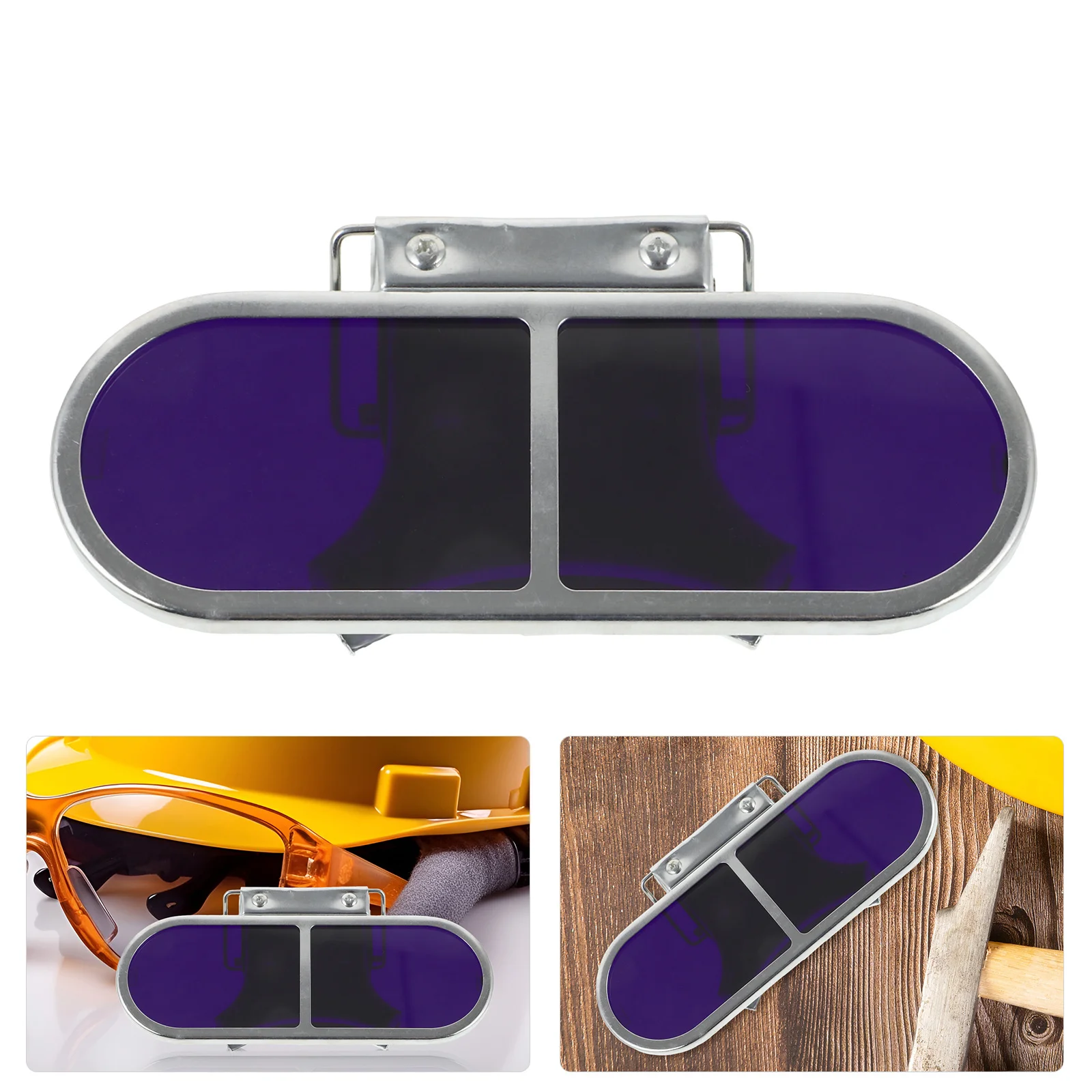 

Flip-Up Welding Goggles Metal Frame for Welding Cutting Grinding Work Heavy-Duty Protective Eyewear for Industrial Steelmaking