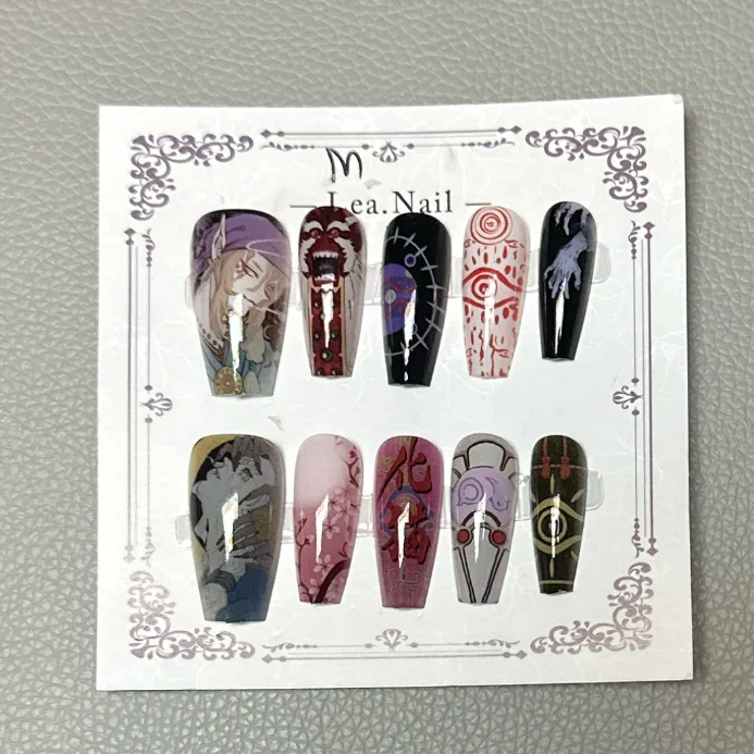 

Мононоке украшение для ногтей студенческая мультяшная фигурка маникюр Kawaii аниме ногти реквизит для косплея ювелирные изделия изысканный подарок на день рождения для девочек