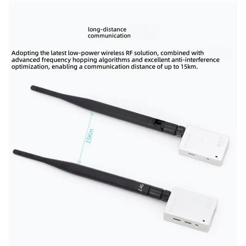 AINY-Remote Control 2.4G Wireless Radio Transmission Module Pixhawk Data Universal 3DR For PIX 20KM Telemetry Module Ground