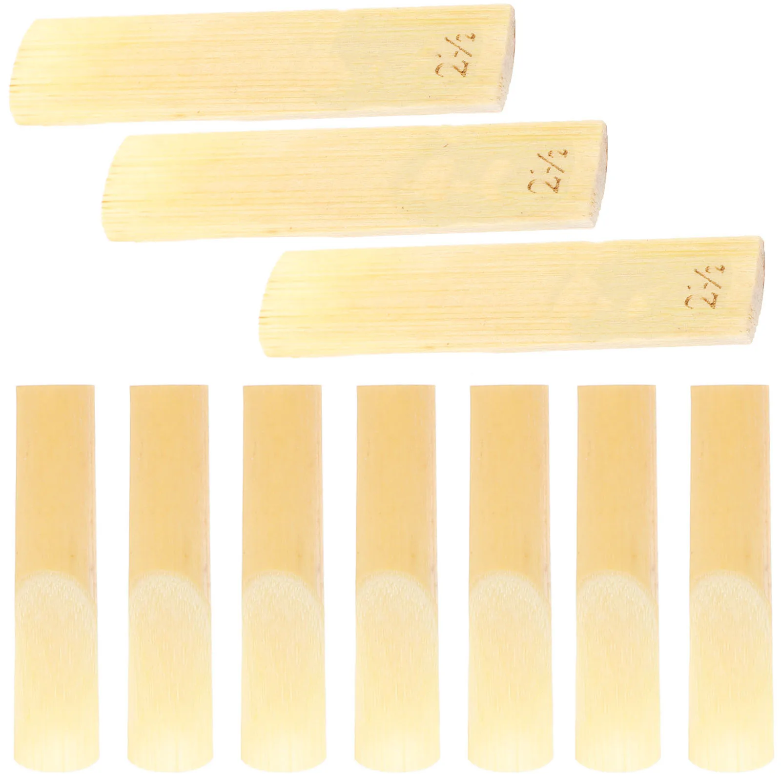 

10pcs Saxophone Reeds Replacement Alto Sax Reeds Professional Instrument Accessories Lightweight Durable Reed Set For Beginners