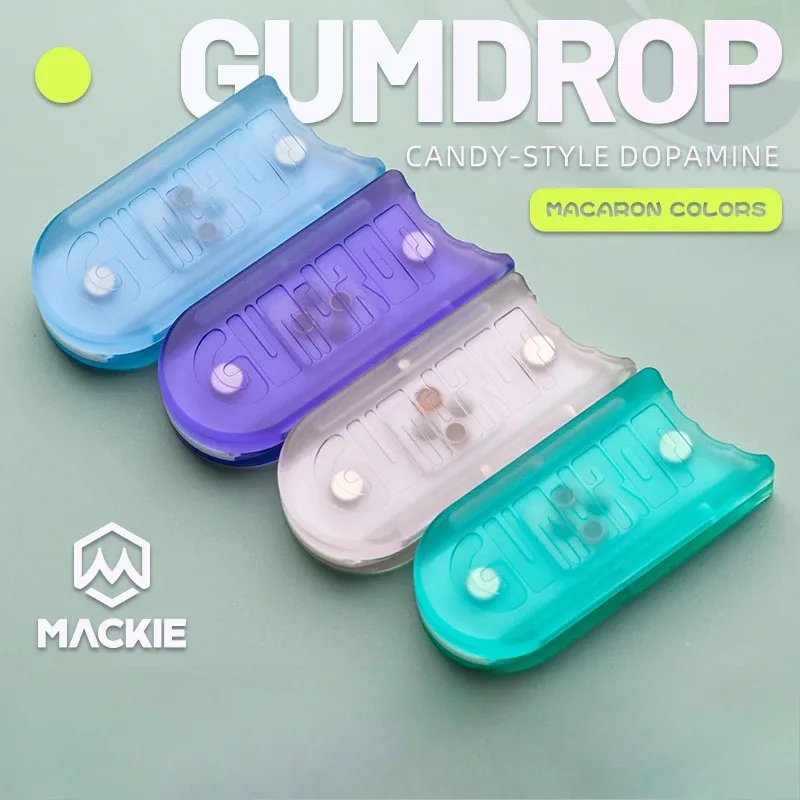 

Mackie Gum Fidget Slider EDC Fidget Toys Антистресс для взрослых Гироскоп на кончиках пальцев EDC Push Plate Офисная декомпрессионная игрушка