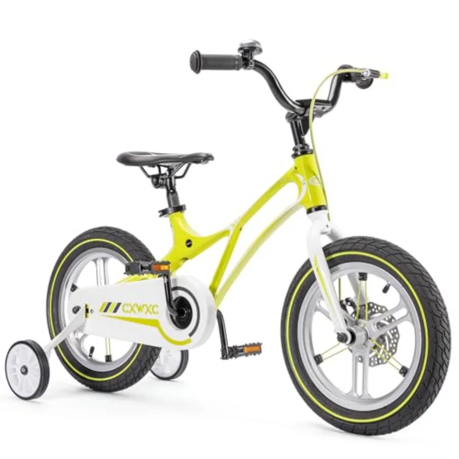 

Велосипед 14, 16, 18 дюймов для мальчиков и девочек 3-9 лет, односкоростной, легкий горный велосипед с рамой из сплава и ярким дизайном