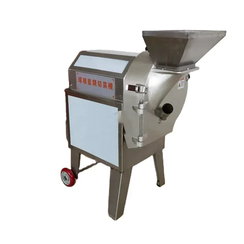 

Commercial High Speed Vegetable Fruit Cuber Pumpkin Dicing Onion Tomato Cube Cutting Machine