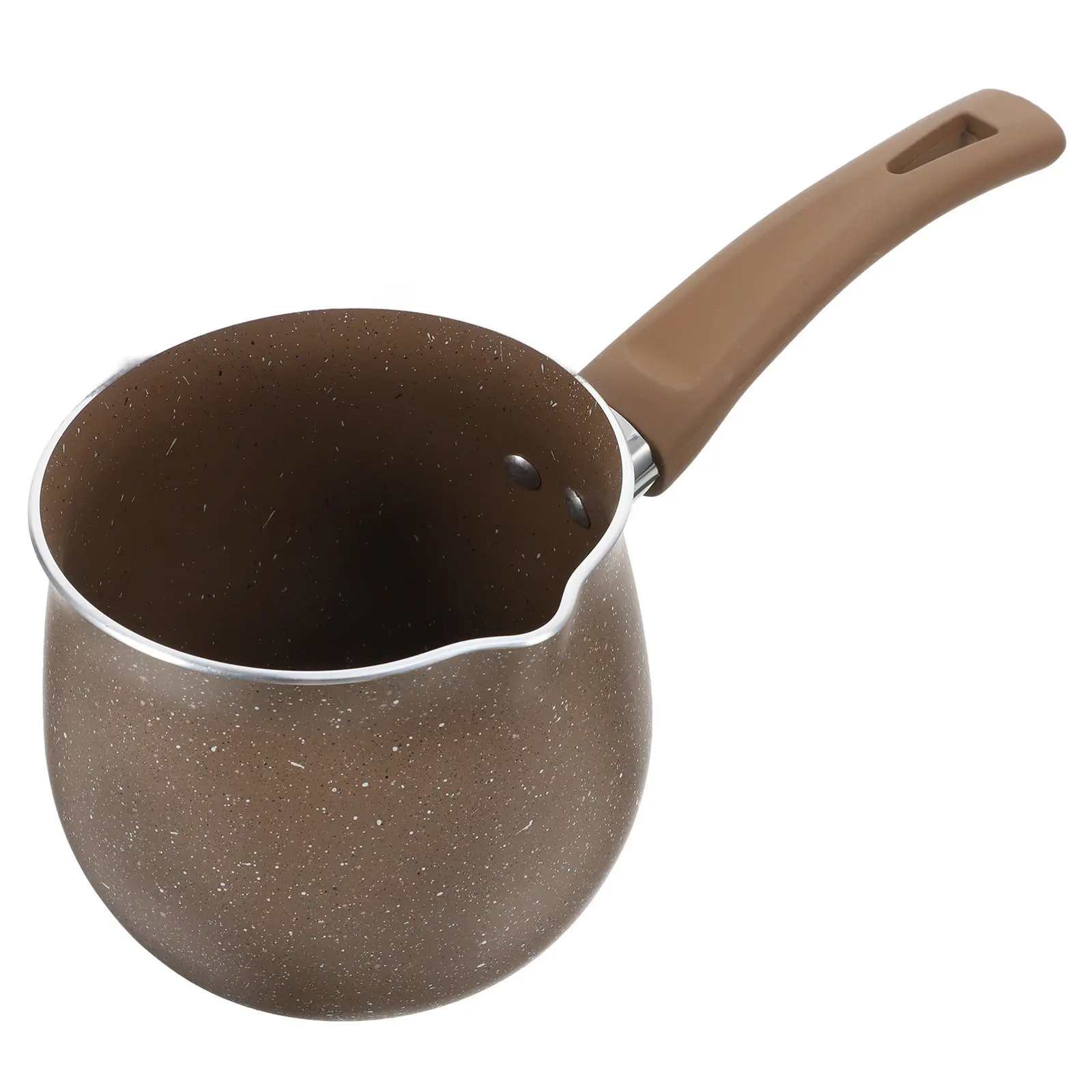 Versatile Mini Cooking Pot Stainless Steel Nonstick Milk Warmer for Tea Coffee Butter Chocolate Ramen Noodles Food Soup