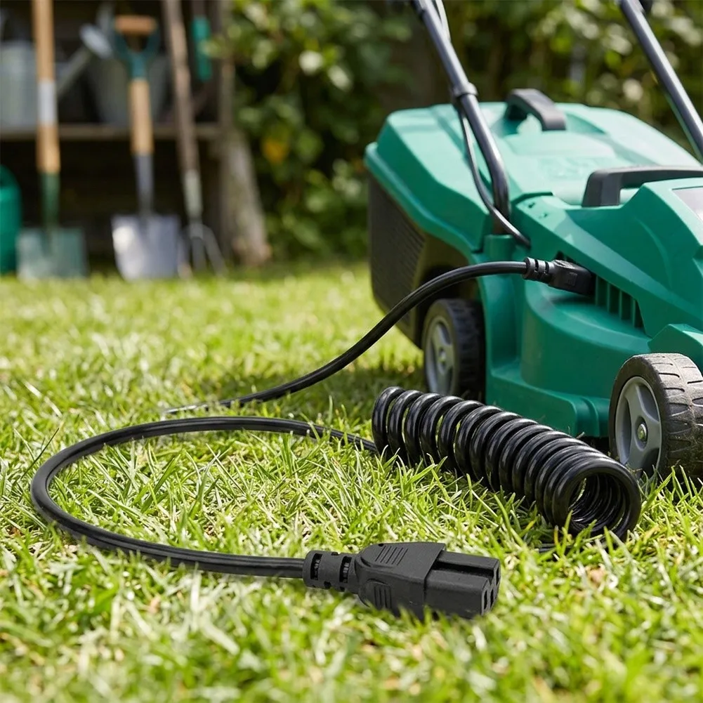 1.5 Gauge Spring Extension Cord 1.8m Long Designed for 12V 48V For lawn Mower Wiring Applications with Robust PVC Coating
