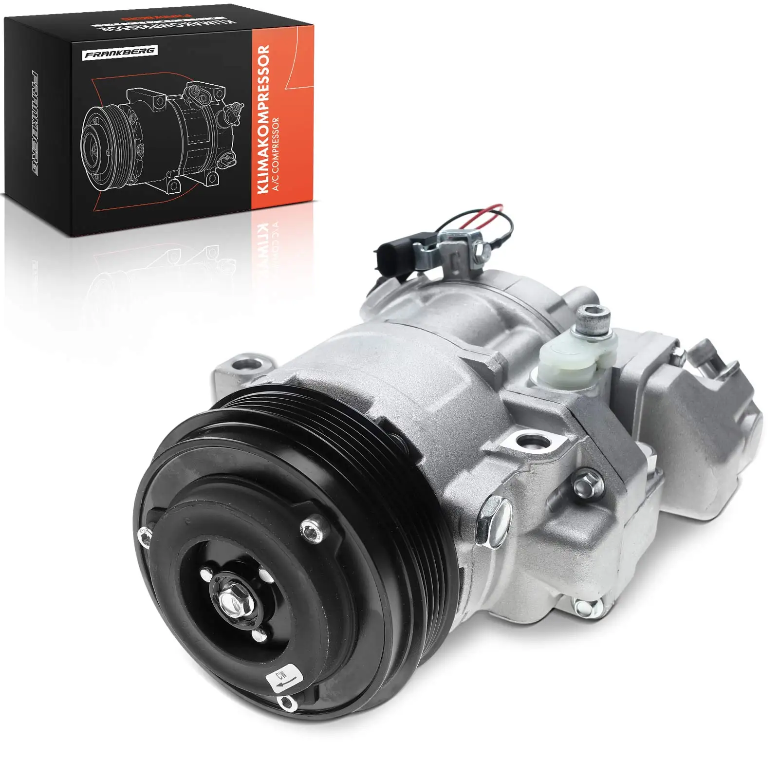 Compresseur de climatisation Frankberg 1x pour Mercedes-Benz Classe A W168 Vaneo 414 1998-2005 A0002302111 0002307911 0002305911