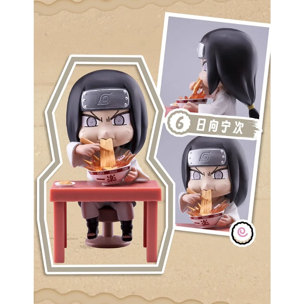 بانداي الأصلي ناروتو رامين موضوع صندوق أعمى شخصيات أنيمي الكرتون نموذج جمع اللعب الحلي الزخرفية مفاجأة الهدايا #4