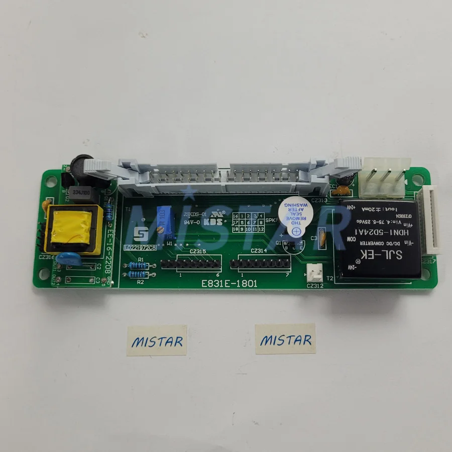 Dahao E831 Industrial Gear Embroidery Machine with Plastic Display Board for Blue Use