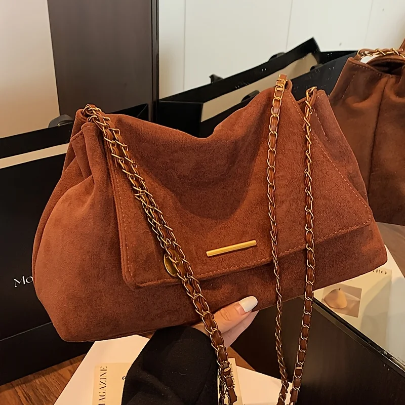 Perfect Lily Damen-Umhängetasche im Vintage-Stil, große Umhängetasche, elegante Handtasche mit abnehmbarem Riemen, langlebig für lässige formelle Veranstaltungen – Detail 6