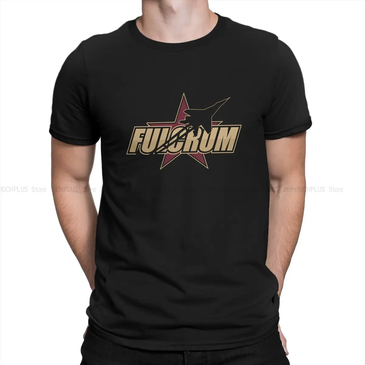 Mig-29 Fulcrum Star Unique TShirt Russian USSR CCCP Leisure Polyester T Shirt Newest Stuff For Adult