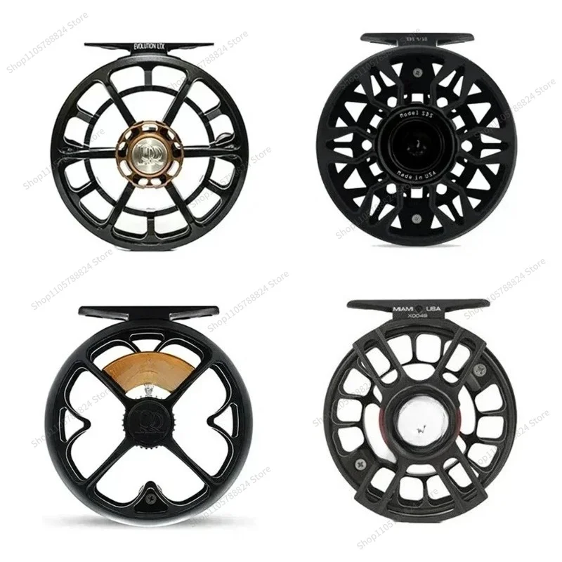 For Freshwater Stream Fly Fishing Wheel Fly Wheel Burning Full Metal Fishing Gear Fishing Wheel