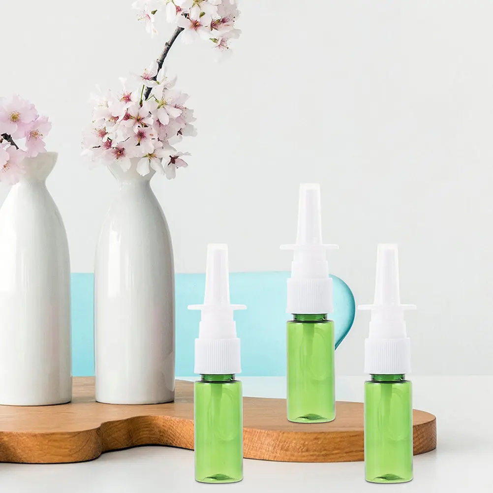 20Pcs Elephant Nozzle Spray Bottle Practical Multipurpose Portable Leakproof for Makeup Lotion Travel Nasal Spray Bottle