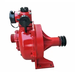 Agricultural high pressure double impeller lift aluminum drag self priming water pump pump head