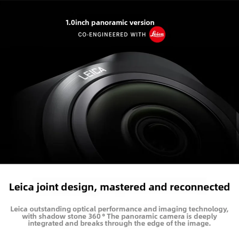 كاميرا Insta 360OneRS مقاس 1 بوصة: تصميم Leica Co-design، أجهزة استشعار مزدوجة مقاس 1 بوصة، 6K 360 ° فيديو، توافق معياري ولقطات ليلية مذهلة #3