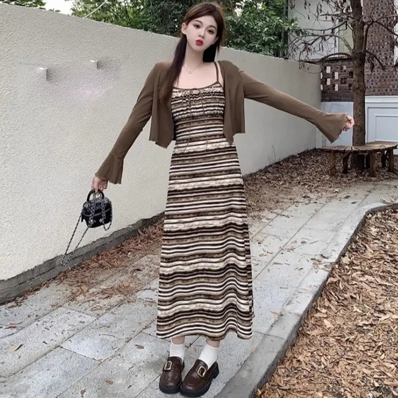 Vestidos femininos malha em camadas painel queimado saia noite mostrar elegante dramático chique moderno sofisticado artista declaração moda