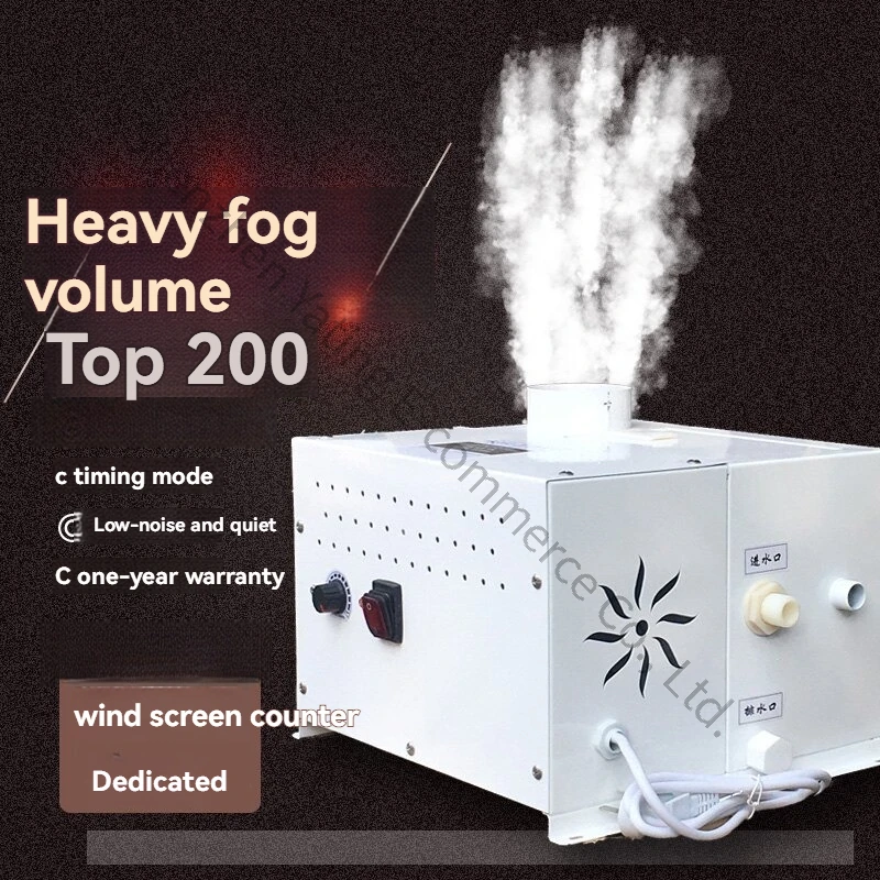 Commercial Showcase Industrial Humidifier Sprayer Air Curtain Cabinet Vegetable Fresh-keeping Cabinet Large Storage Atomizer