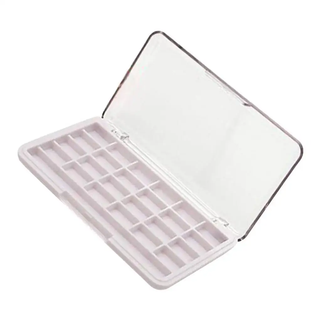 Makeup Palette Empty Sample Size Durable ABS Plastic Case for Press Powder Eyeshadow Lip Gloss Storage