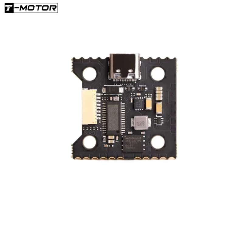 T-MOTOR MINI Racer F7 Flight Controller MCU-STM32F722RET6 3~6S Lipo W/AT7456E OSD 4 x UART Port  20*20mm for RC FPV Drone