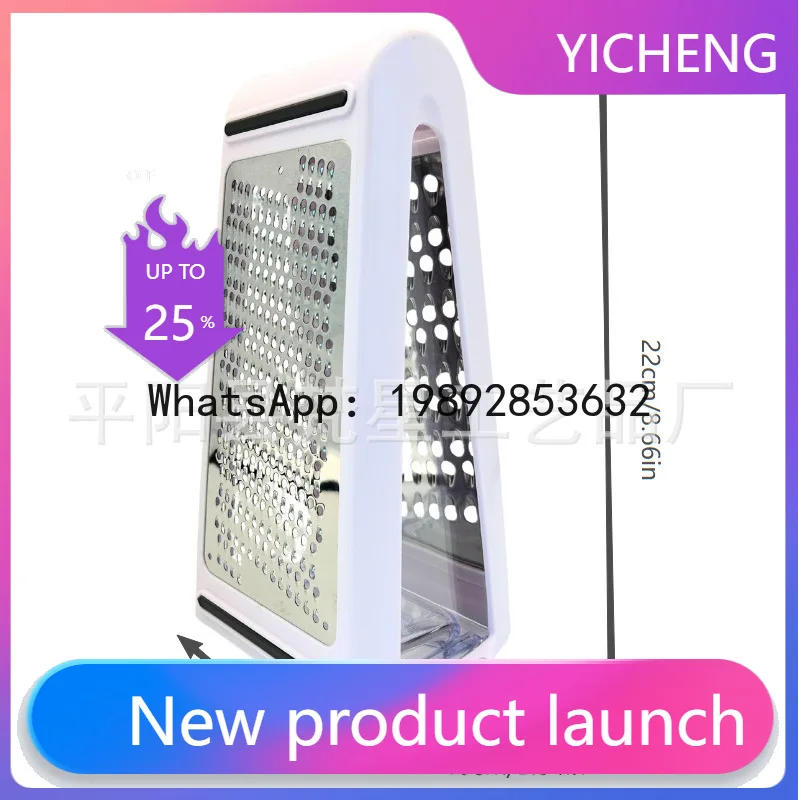 

Cheese mill grater - cheese & butter grater - double-sided fruit & vegetable slicer - kitchen gadget