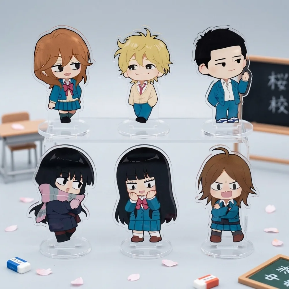 Kimi Ni Todoke Sawako Shota Acrylic Stand Cute Q Version Figure Kazehaya Anime 10cm Desktop Ornament Collection Keychain Gift