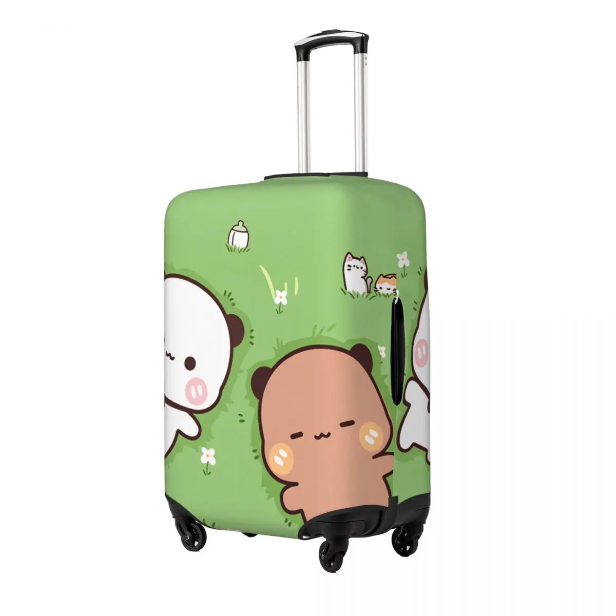 Cartoon Panda Bubu Dudu Suitcase Cover Business Holiday Strectch Luggage Case Protection