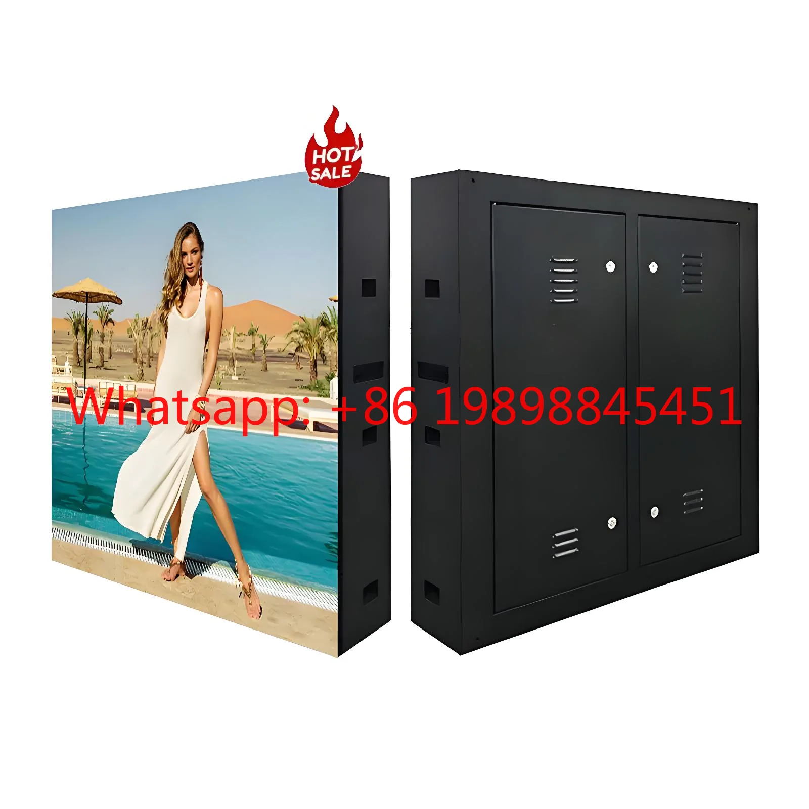 

Waterproof IP65 Outdoor Full Color P4 LED Video Display Screen For Advertising